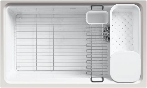 Ledge sink accessories by create good sinks. KOHLER K-5871-5UA3-0 Riverby Single Bowl Undermount ...