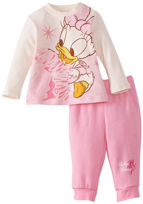 Disney Daisy Duck Hm0143i00b Baby Girls Baby T Set Whitepink 24