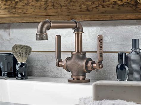 Trinsic bathroom single handle centerset. Industrial Style Faucets by Watermark to Give Your ...