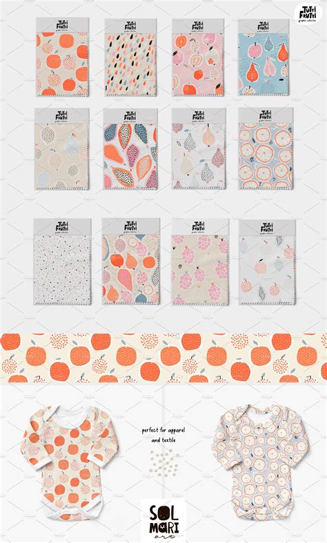 Tutti Frutti Graphic Collection By Solmariart On Creativemarket