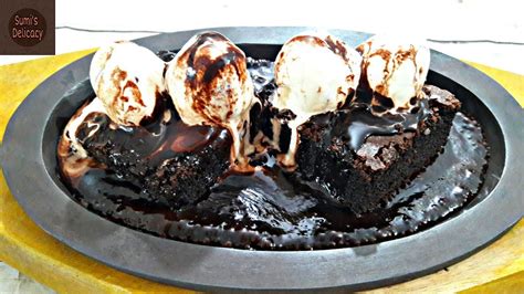 Sizzling Chocolate Brownie With Icecream Chocolate