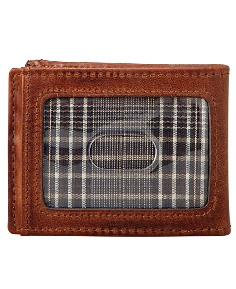 Lyst Fossil Carson Id Bifold Wallet In Brown For Men