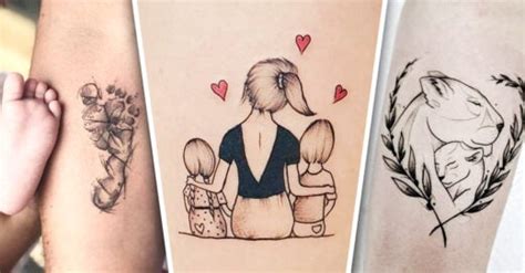 Ideas De Tatuajes Perfectos Para Las Chicas Que Son Mamás