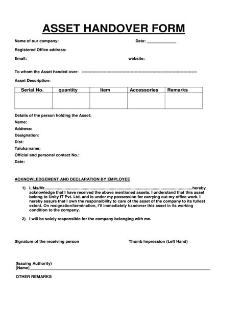 Handover Letter Format In Word Fill Out And Sign Online Dochub