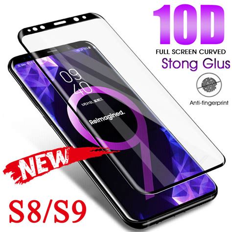 buy 10d curved tempered glass on the for samsung galaxy s9 s8 s7 edge note 8 9 s8 s9 plus screen