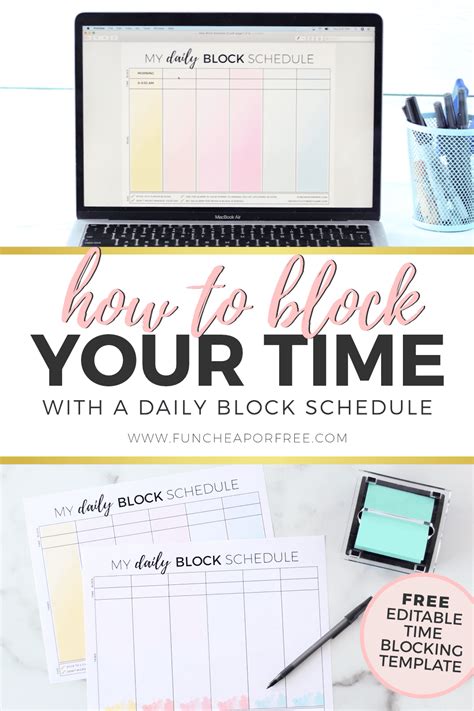 The Block Schedule System Life Changing Fun Cheap Or Free
