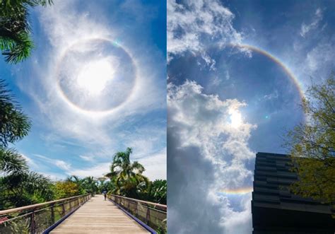 This month we are recapping flighting for halo: Awe-inspiring midday sun halo over Singapore, as seen ...