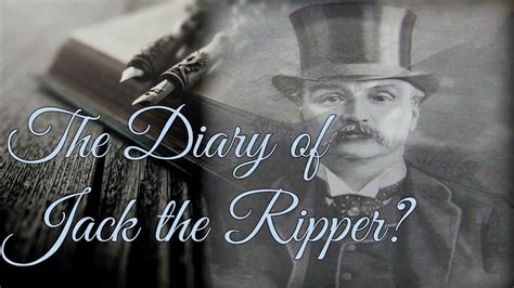 The Diary Of Jack The Ripper Documentary Youtube