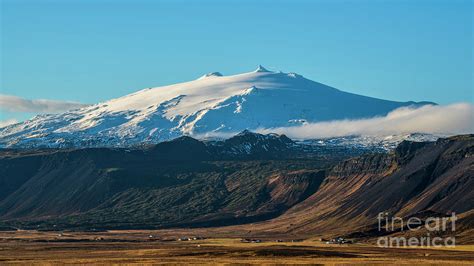 Snaefellsjokull Volcano 2 Iceland Photograph By Chris Thaxter Pixels