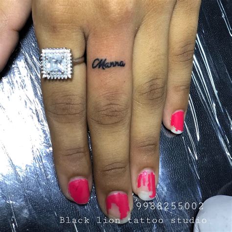 Finger Tattoo Finger Tattoos Name Tattoo On Finger Hand Tattoos For