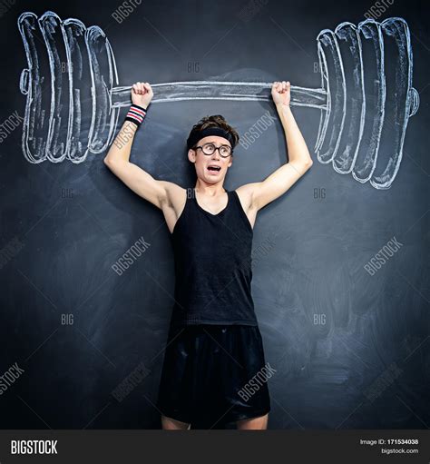 Funny Skinny Guy Image And Photo Free Trial Bigstock