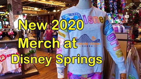 Disney Springs New Year New Merch Youtube