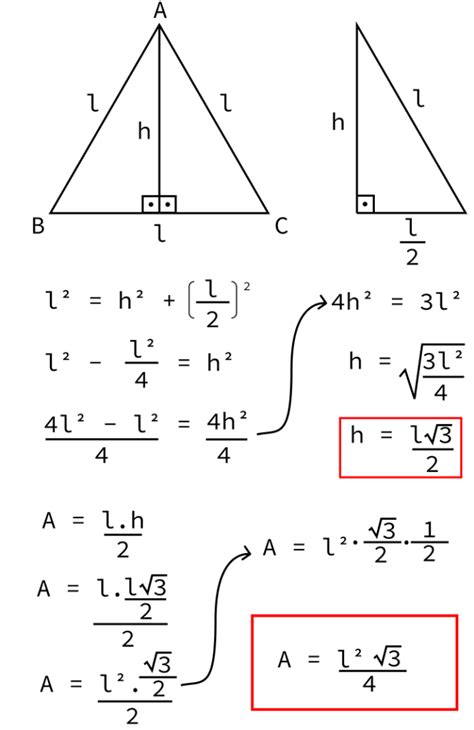 Area E Perimetro De Um Triangulo Isosceles Formulas E Exercicios Images