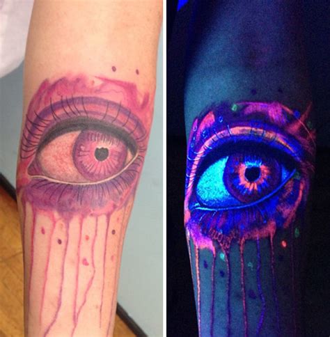 20 Glow In The Dark Tattoos Thatll Make You Turn Out The Lights