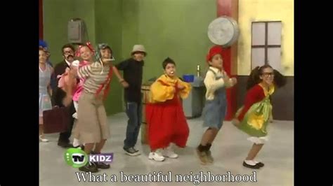 El Chavo Que Bonita Vecindad English Subbed Youtube