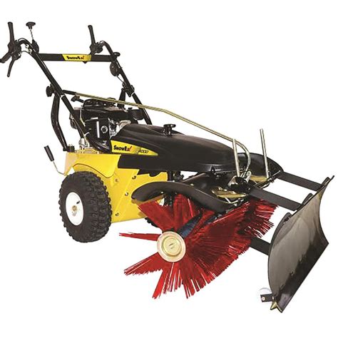 Rotary Broom Sweeper With Plow Gemplers