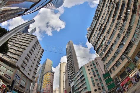20 June 2020 An Office Building At Wan Chai Hk Editorial Stock Photo