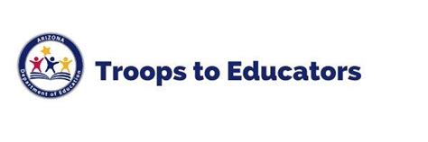 Troops To Educators Logo Arizona Department Of Education