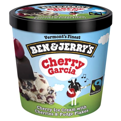 Ben And Jerrys Cherry Garcia Ice Cream Shop Ice Cream At H E B