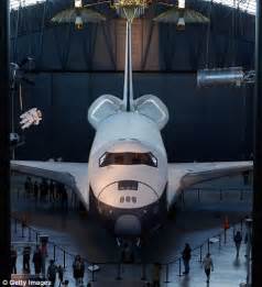 Space Shuttle Discovery Performs Flyover Above D C On The Back Of Jumbo Jet Before Retirement