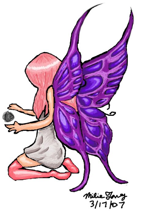 Sad Fairy Colored And Shaded By Lilmissmil On Deviantart