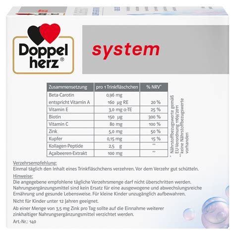 Doppelherz® System Kollagen Beauty 30 St Redcare Apotheke