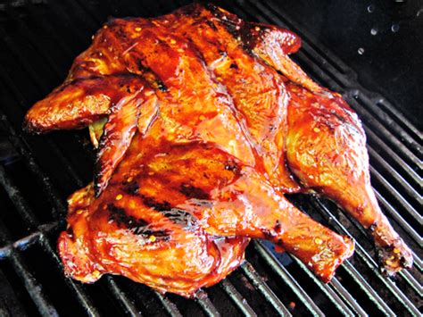 Step by step instructions, including photos and a video, for removing the backbone and breastbone of a whole by removing the backbone and the breastbone (also called the keel bone), a whole chicken lays flat on the grill and cooks more evenly, since all the. how to cook chicken on a gas grill