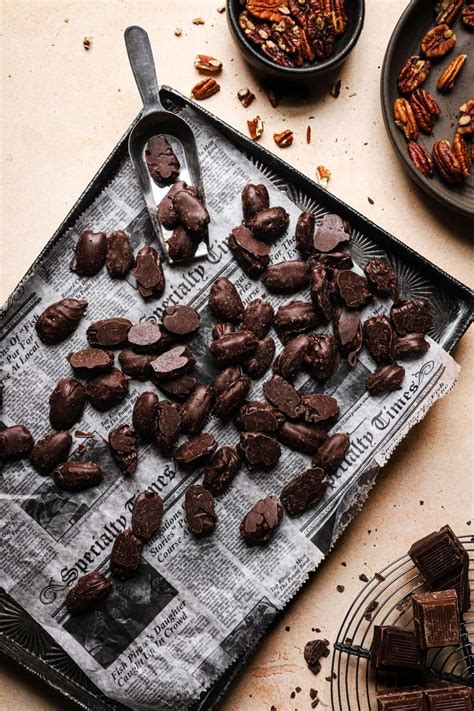 Chocolate Covered Pecans Recipe Easy Fast And Delicious