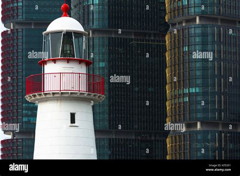 The Cape Bowling Green lighthouse at the Australian National Maritime