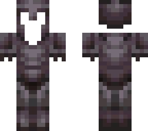 Netherite is hard to get your fingers on, however when you've smelted some netherite ingots you may make instruments and armor which are even stronger than diamond. Netherite Armor | Minecraft Skin