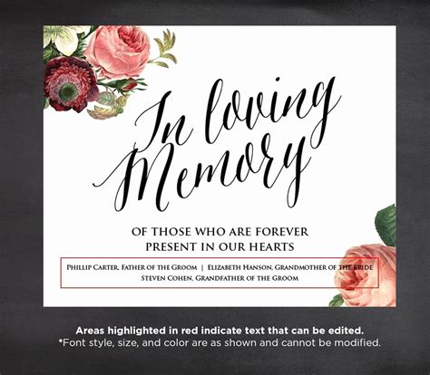 In Loving Memory Powerpoint Template Free Printable Templates