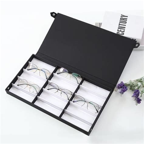 Zerodis Organisateur de lunettes de à 15 grilles Plateau D affichage