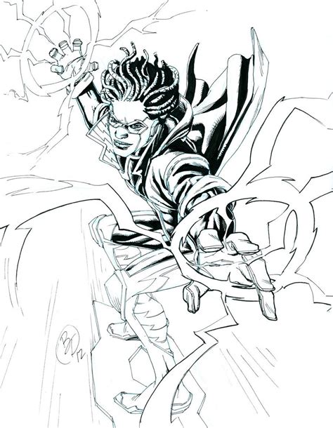 Static Shock Coloring Pages Alianaaxfrank