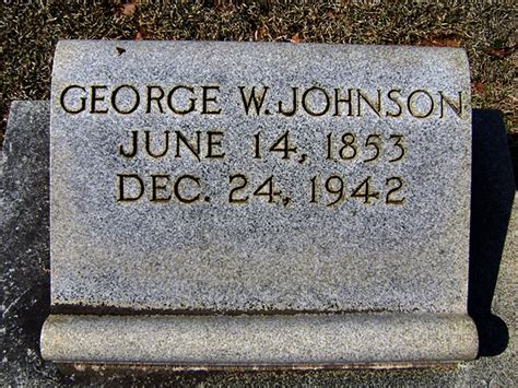 George William Johnson 1853 1942 Find A Grave Memorial