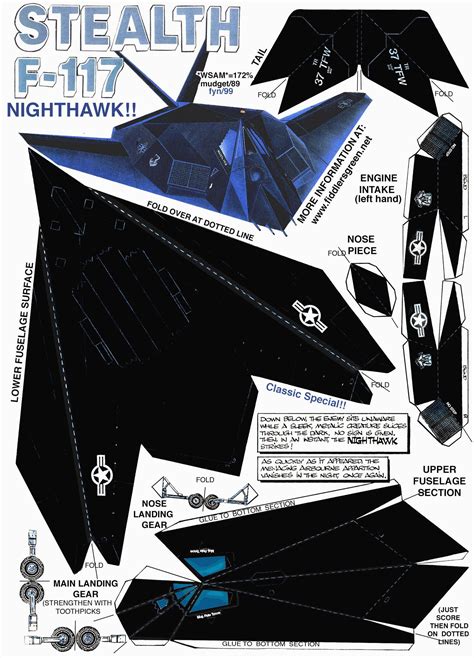 Origami F16 Jet Fighter Instructions All In Here