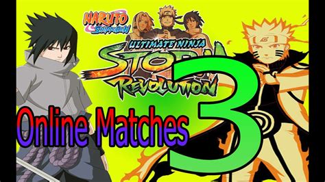 Naruto Shippuden Unsr Demo Online Matches Session 3 Youtube