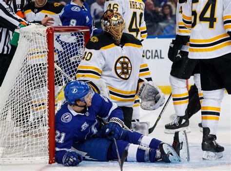 Boston Bruins And The Tampa Bay Lightning Fight For First