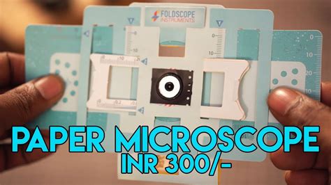 Paper Microscope Foldscope Diy Kit For Students And Kids300 ரூபாயில்