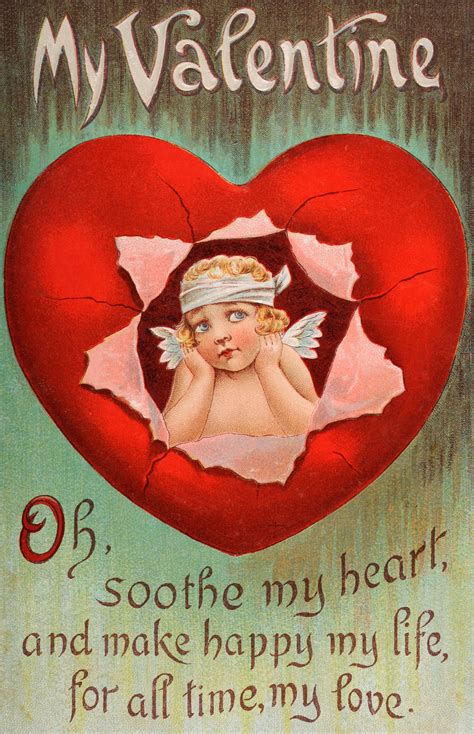 Vintage Valentines Day Cards Fall In Love With These 10 Time