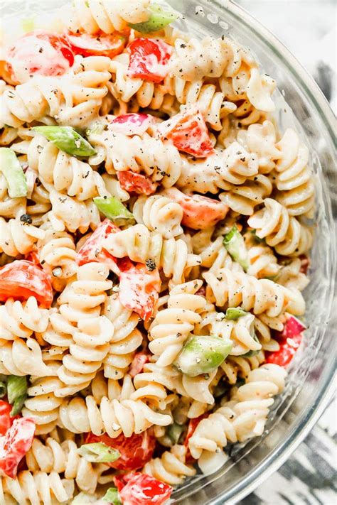 deliciously creamy pasta salad try our irresistible recipe