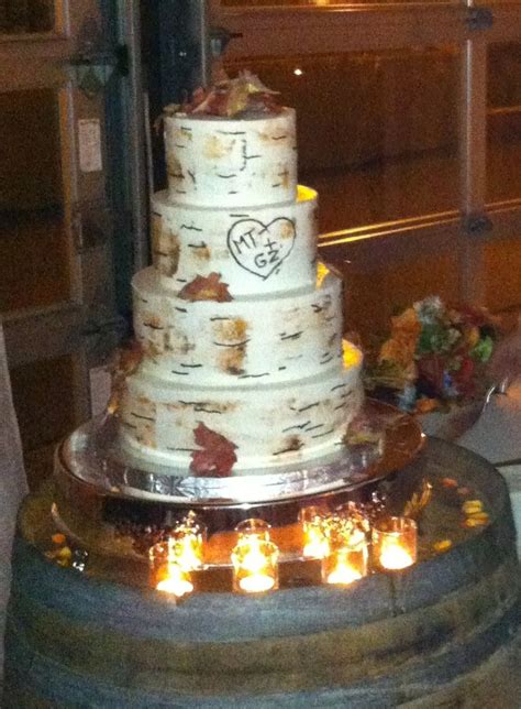 Rustic Tree Wedding Cake Wedding Ideas ♡ Pinterest