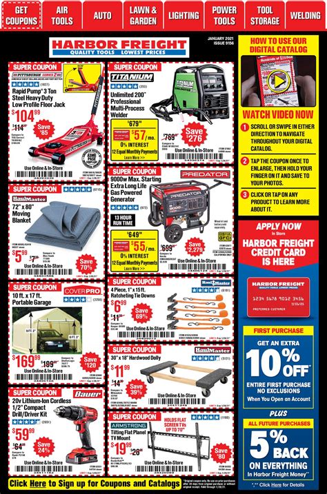 Harbor Freight January 2021 Main Catalog Current Weekly Ad 0104 01