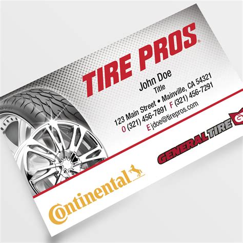 Tire Pros Business Cards