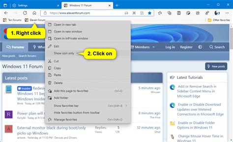 How To Show Icons Only For Sites In Favorites Bar On Microsoft Edge My Xxx Hot Girl