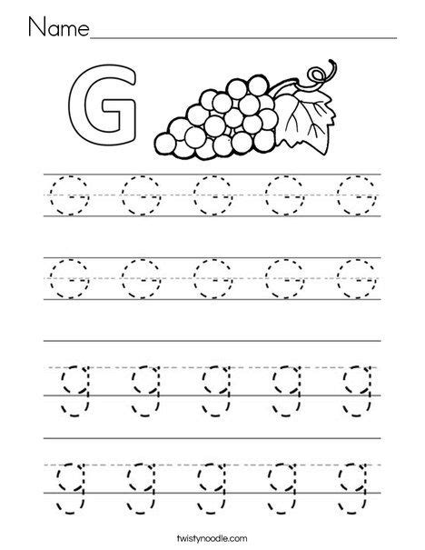 Name Coloring Page Twisty Noodle Alphabet