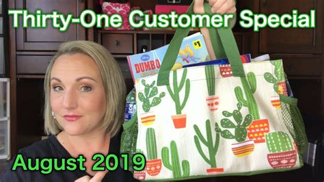 Thirty One Customer Special August 2019 This Is The Month To Get