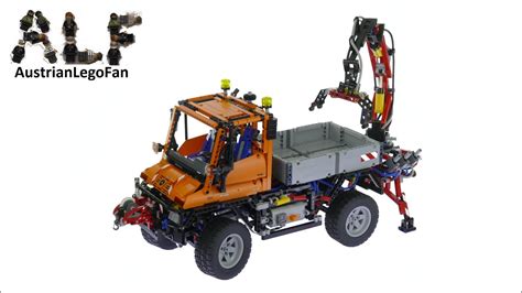 Lego Technic 8110 Mercedes Benz Unimog U400 Lego Speed Build Review