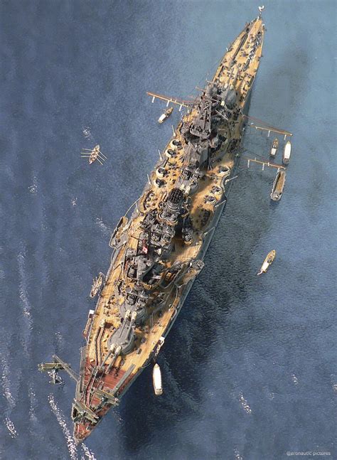 Battleship Yamashiro Warship Warship Model Battleship