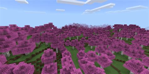 Luis Sanders Minecraft Cherry Blossom Tree Texture Pack Bedrock