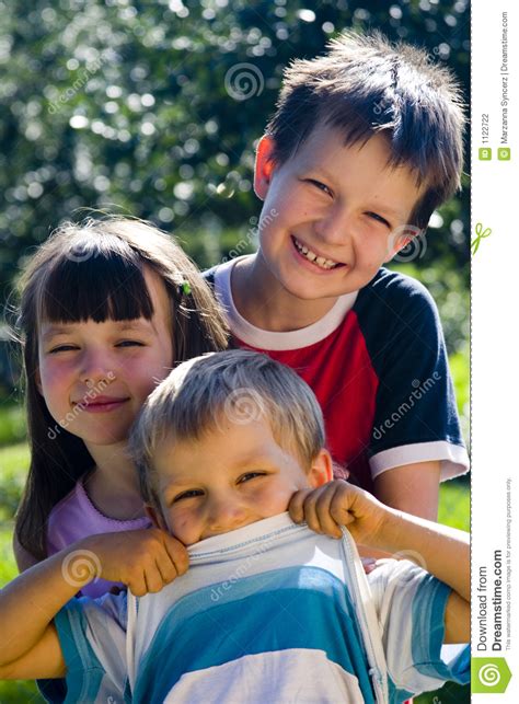 Smiling Kids Stock Photography Image 1122722